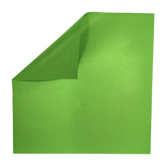 inpakpapier geribbeld kraft appelgroen