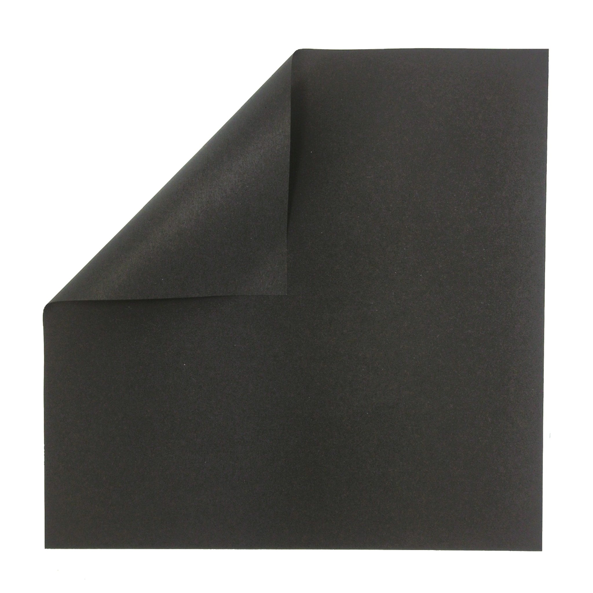 inpakpapier geribbeld kraft zwart