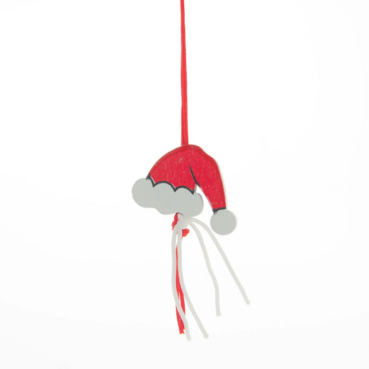 Gelukshanger Kerstmuts > 3 cm | 100 Stuks