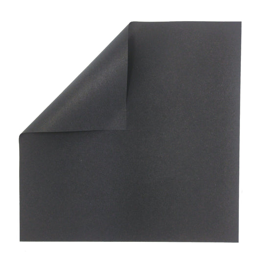 mat zwart inpakpapier