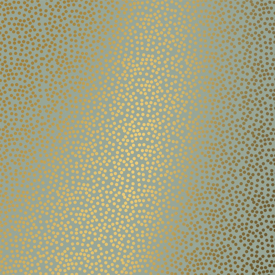 Inpakpapier Minidots Krijtgroen - Kadopapier.net