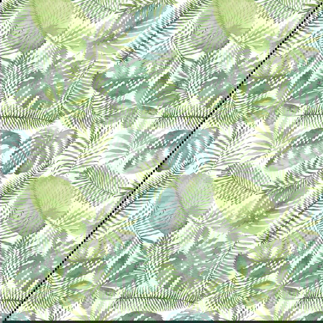 Inpakpapier Tropical Leaves - Kadopapier.net