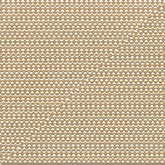 Inpakpapier met Witte driehoekjes - Kadopapier.net