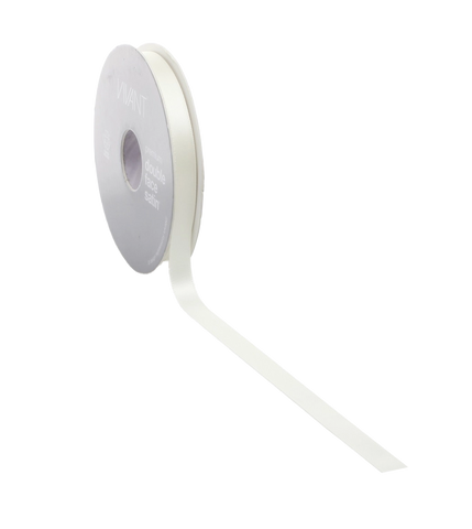 Ivoor Satijnlint (Crème) 3mm - 38mm - Kadopapier.net