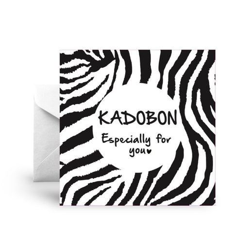 Kadobon Zebra
