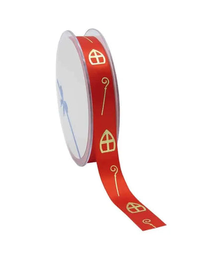 Luxe Sintlint Rood met Gouden Mijter en Staf