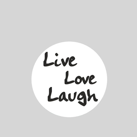 Old School etiket Live Love... - Kadopapier.net