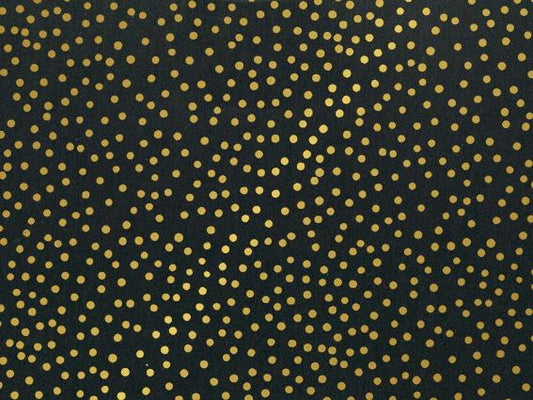 Vellen Inpakpapier Confetti Dot Gold | 70*50cm | 2x 250 vellen