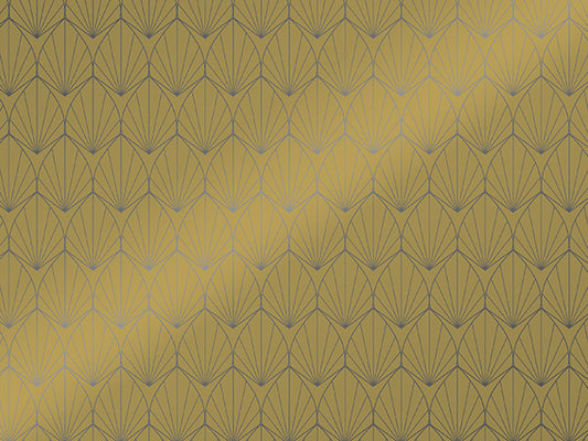 Vellen Inpakpapier Artdeco Leaf | 70*50cm | 2x 250 vellen