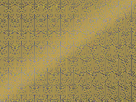 Vellen Inpakpapier Artdeco Leaf | 70*50cm | 2x 250 vellen