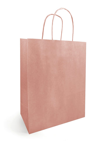 Papieren tasjes effen - 50 stuks