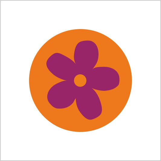 Sticker bloem