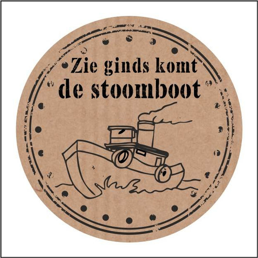 Sint Wensetiket Kraft Zie ginds... – 35mm / 500 Stuks
