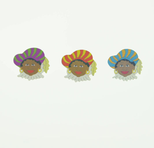 Plakdecoratie Piet – 100 Stuks Houten Decoratie